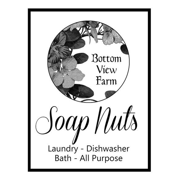 Organic Soap Nut Berry (1lb) & 6 Dryer Ball Combo Chemical Free Sustainable - Picture 9 of 10